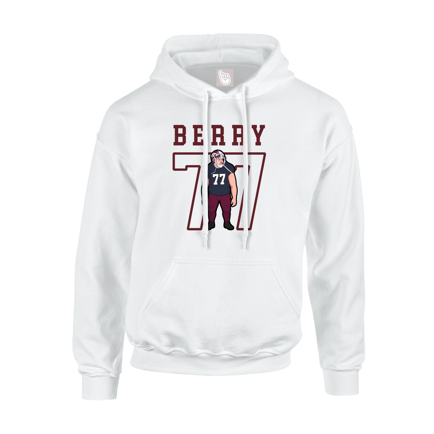 Youth Hoodie — Shirsey in White