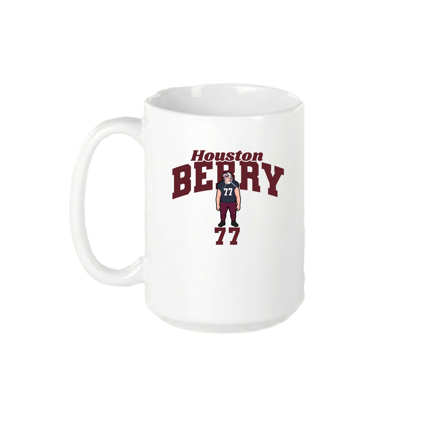 15oz Coffee Mug — Signature Arch in White