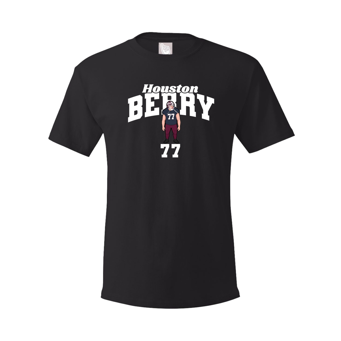 Tee — Signature Arch in Black
