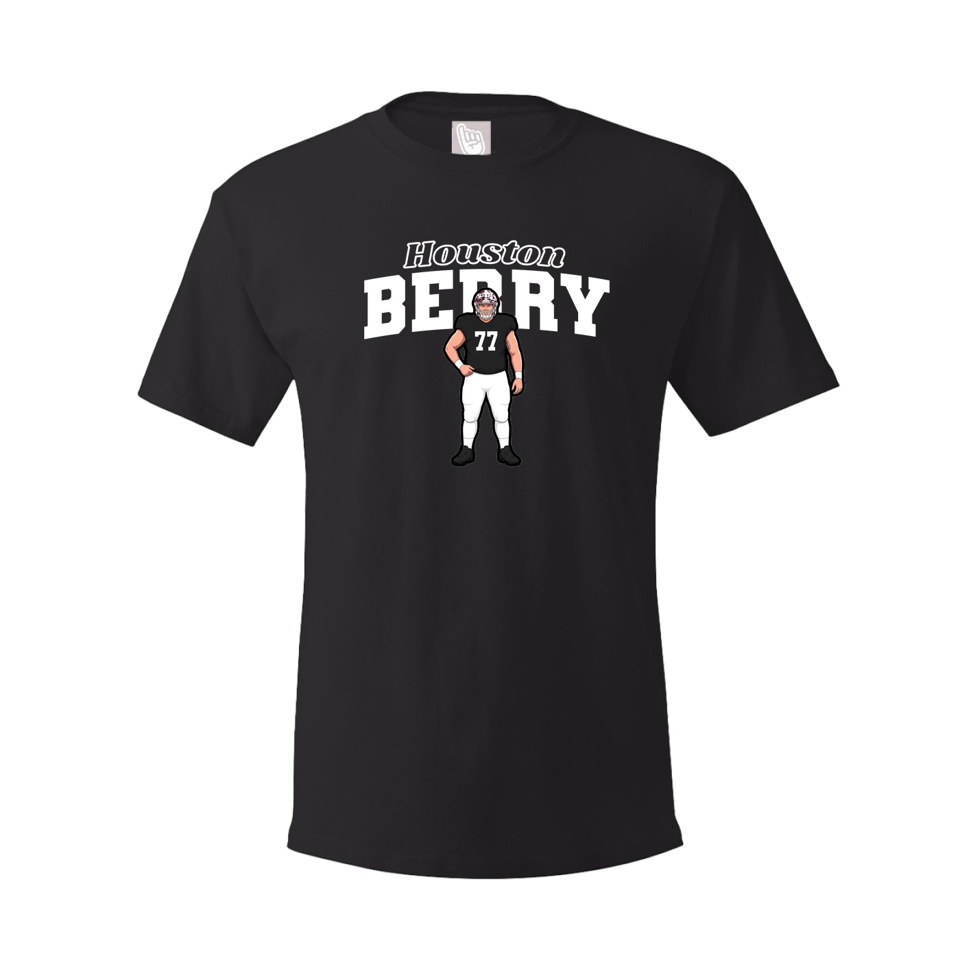Youth Tee — Name Arch in Black