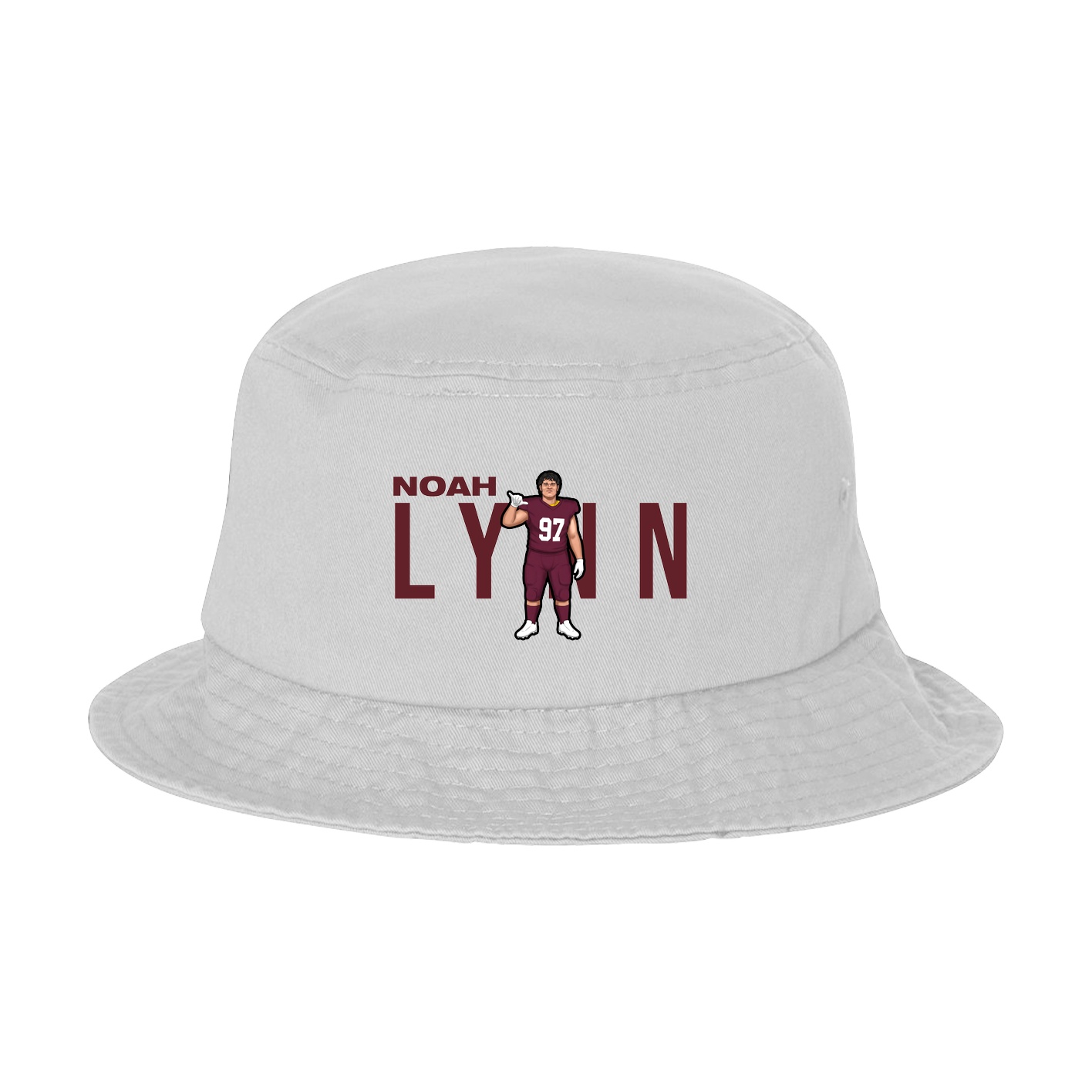 Bucket Cap — Player Name in White