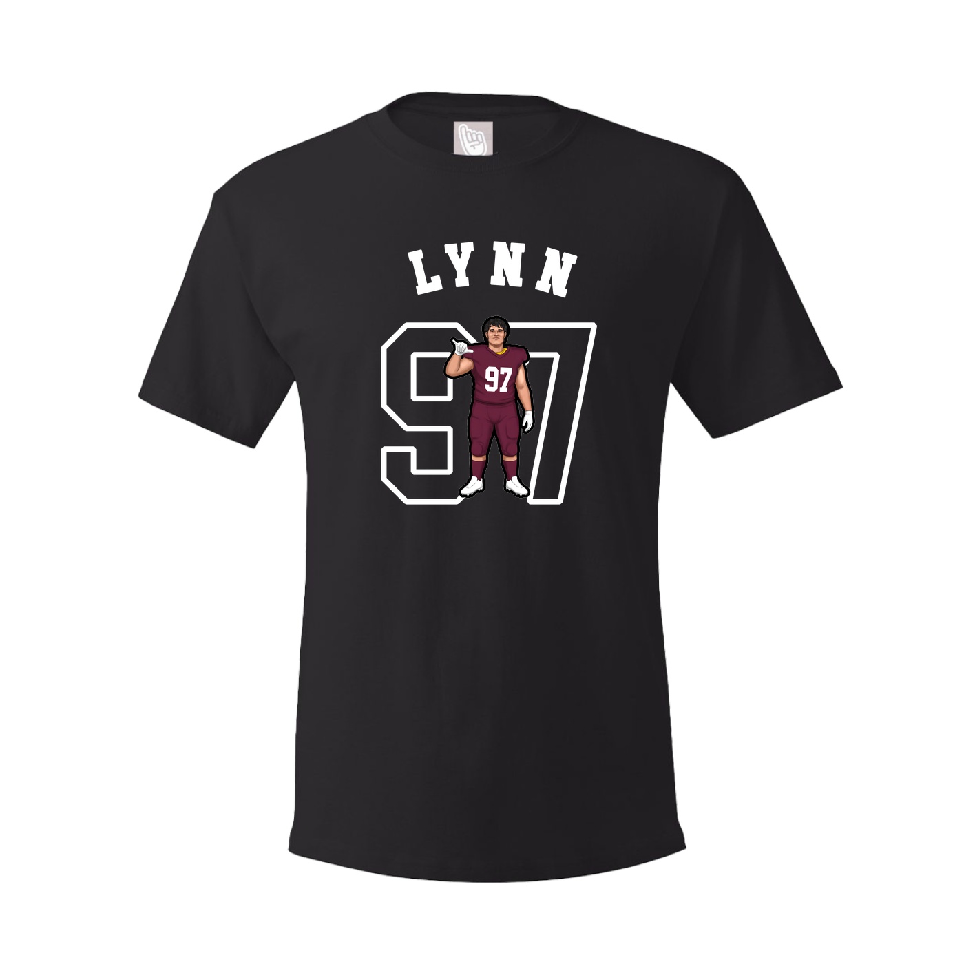 Youth Tee — Shirsey Arch in Black
