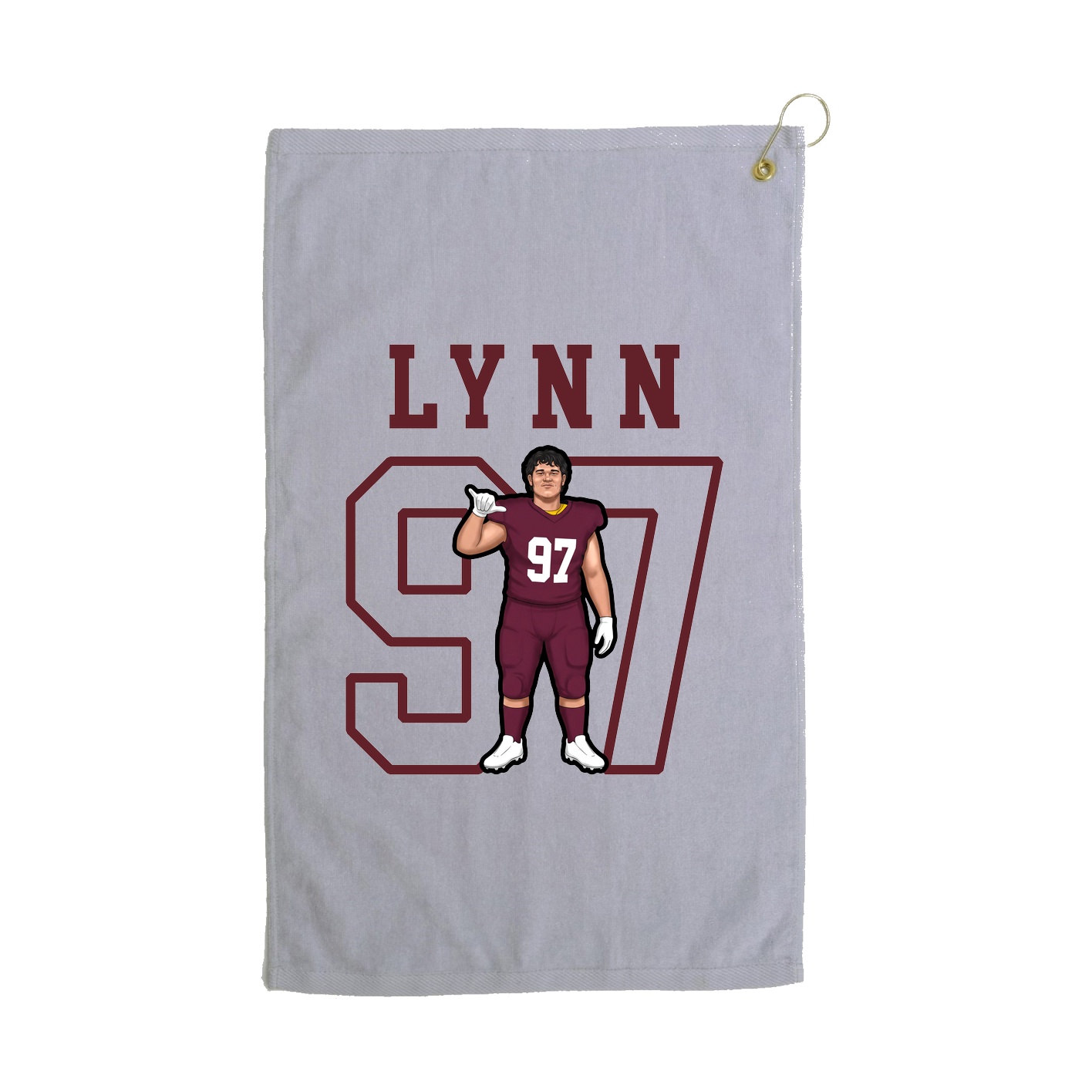Golf Towel — Shirsey in Grey