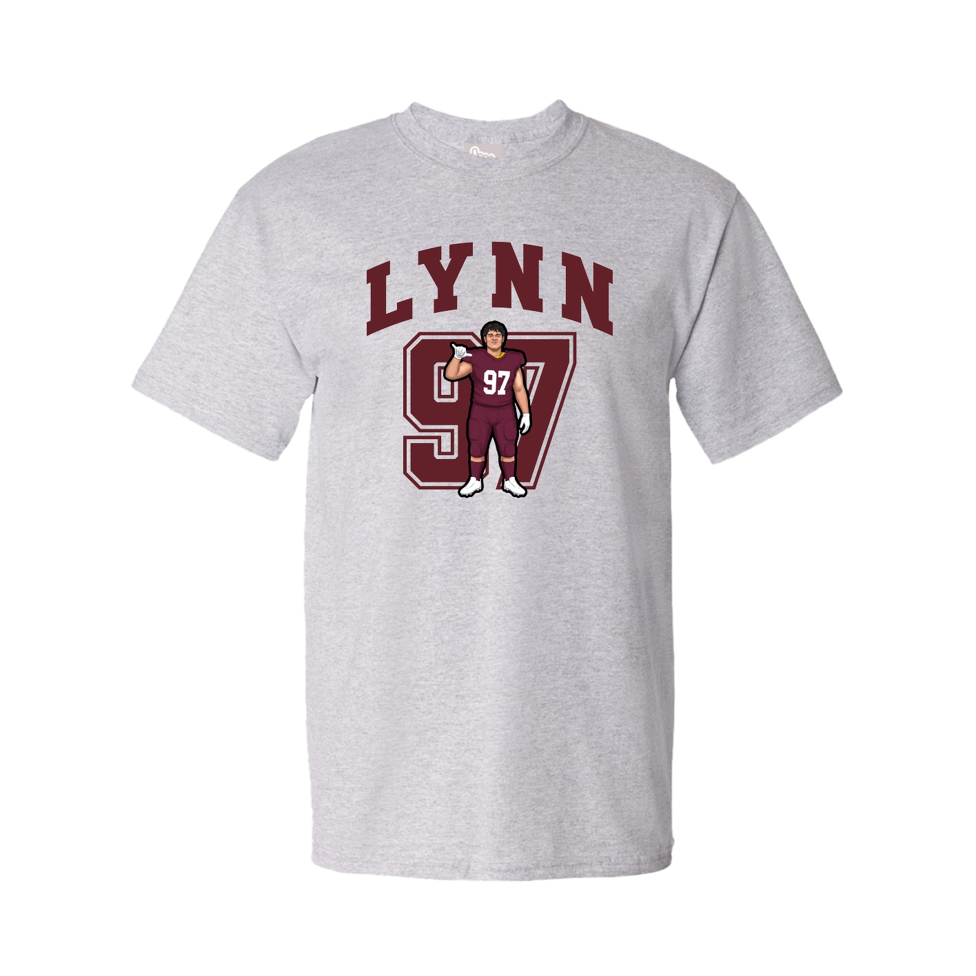 Tee — Number in Grey