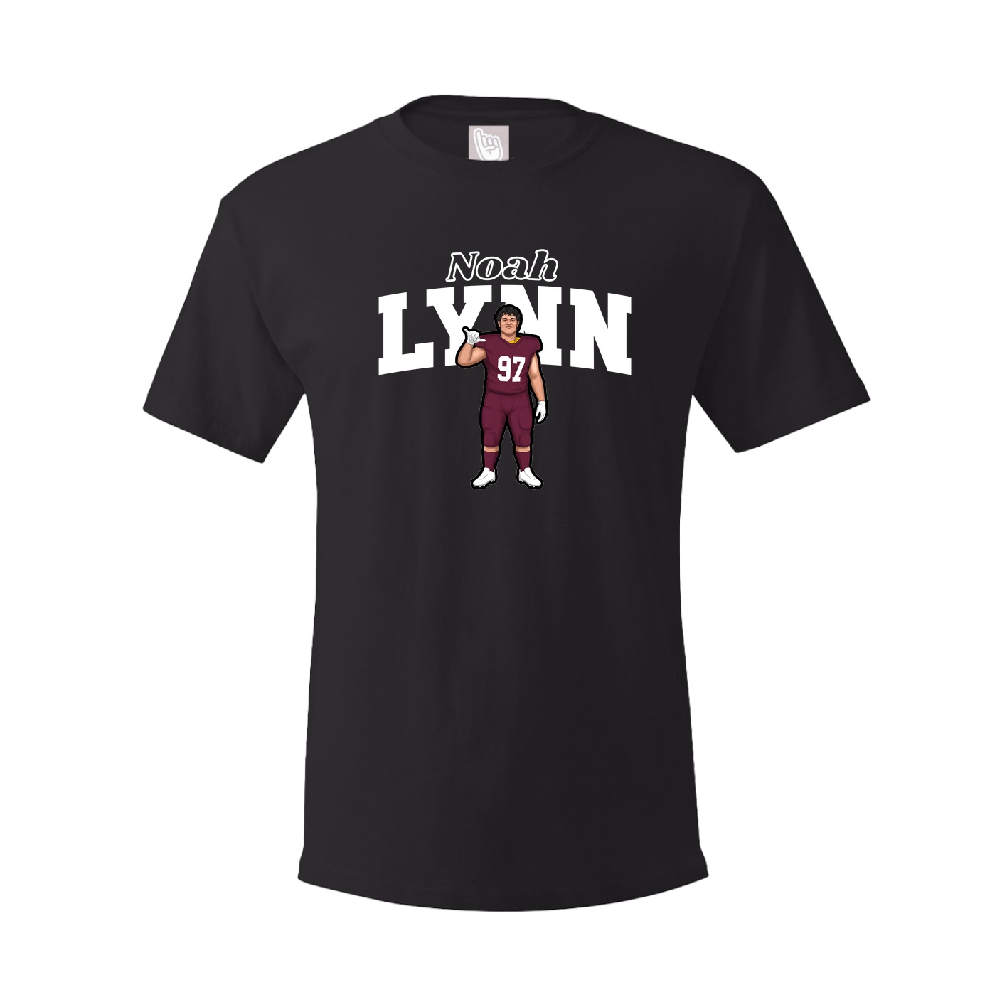 Tee — Name Arch in Black