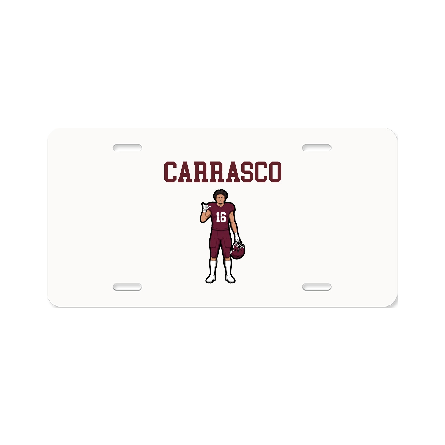 License Plate — Shirsey in Classic
