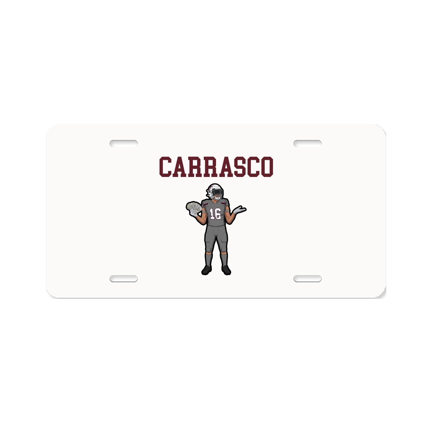 License Plate — Shirsey in Classic