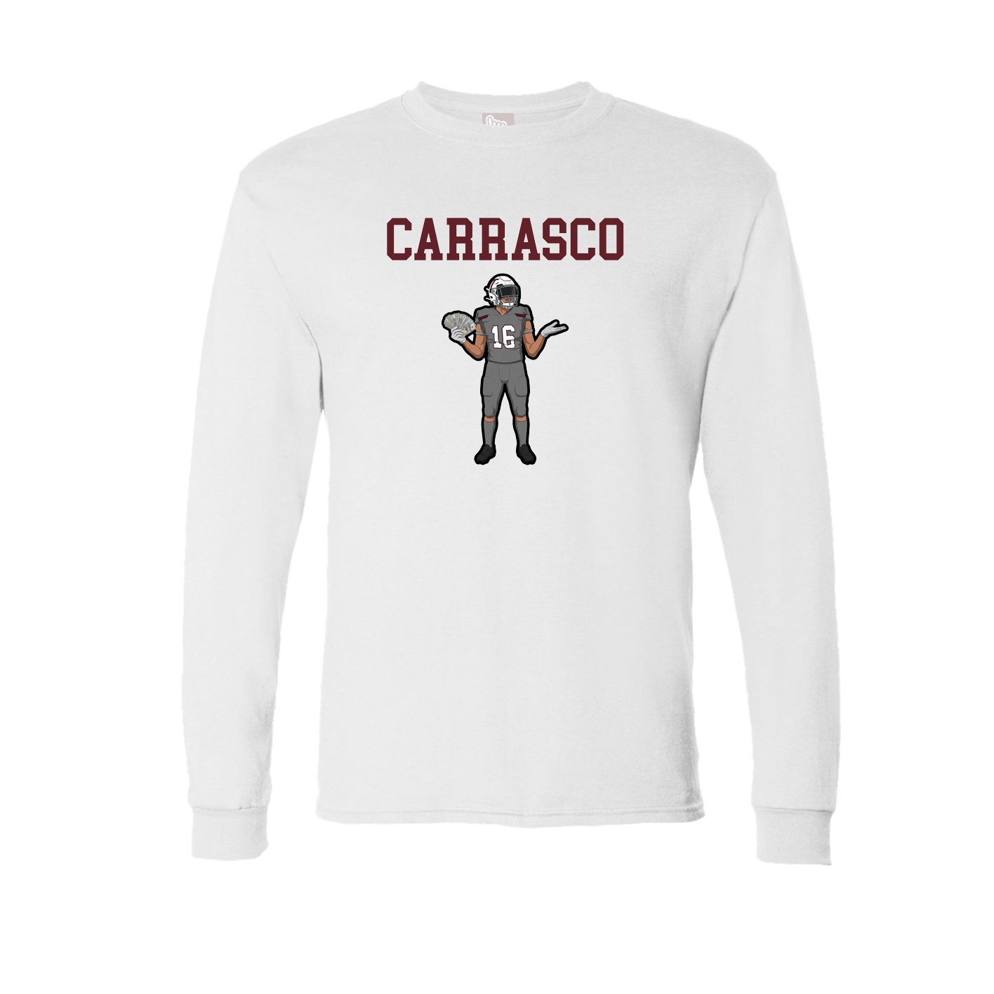 Long Sleeve Tee — Shirsey in White