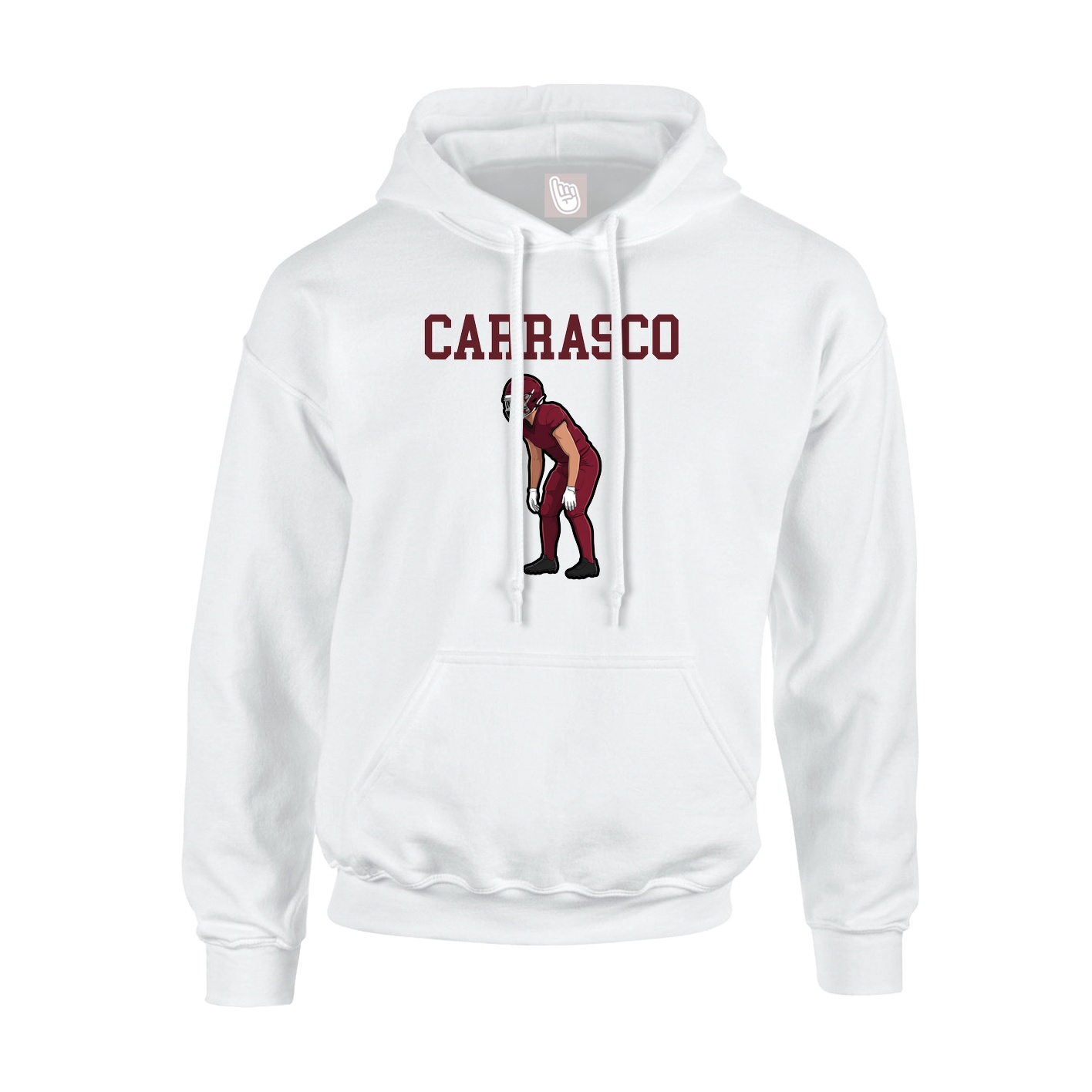 Youth Hoodie — Shirsey in White