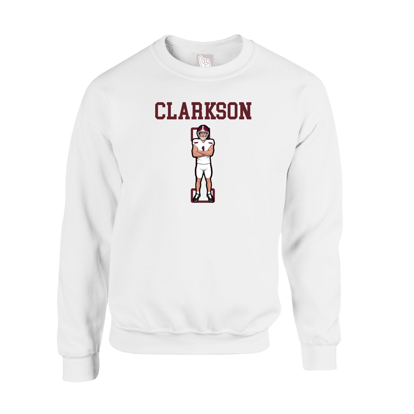 Fleece Crew — Shirsey in White
