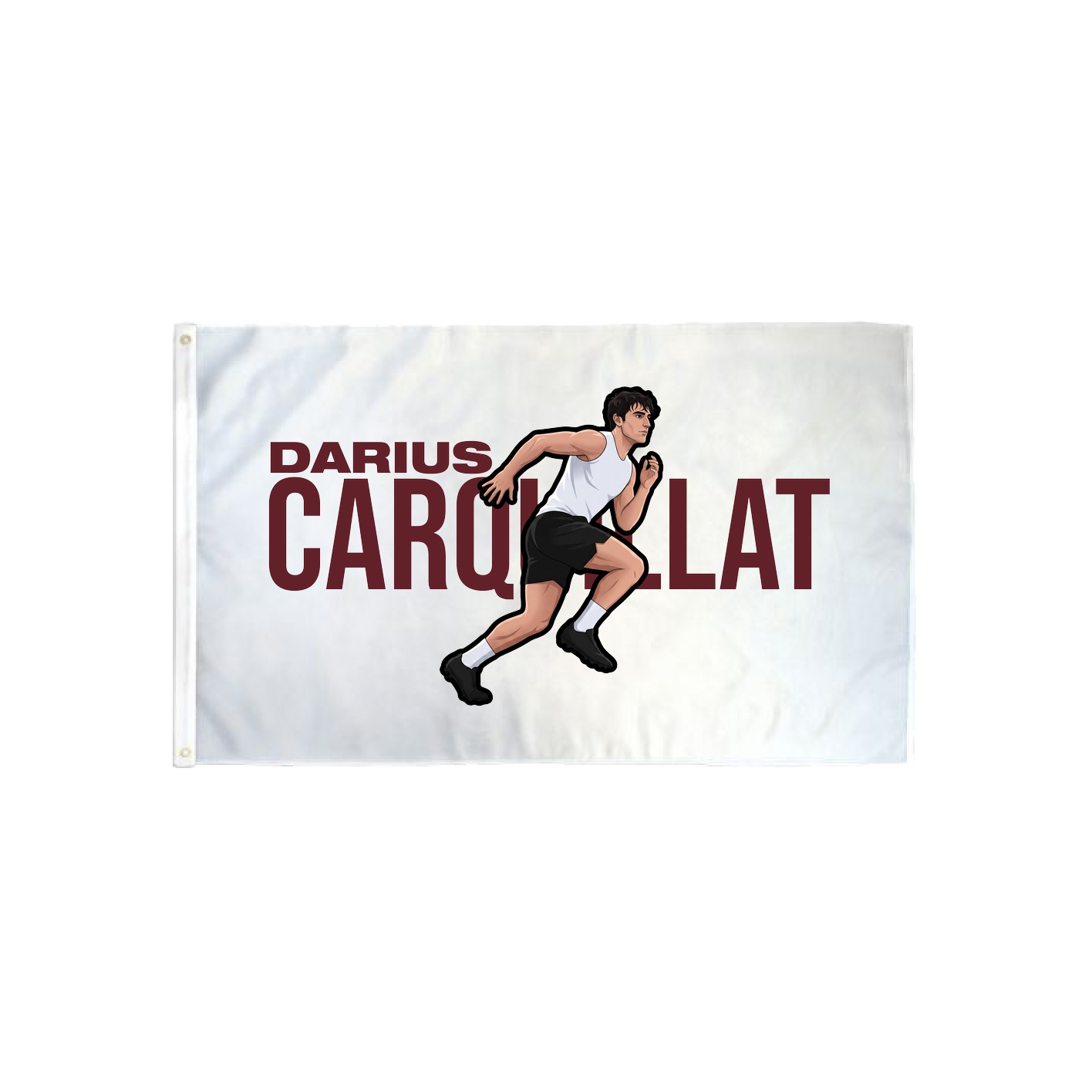 3x5 Flag — Player Name in Classic