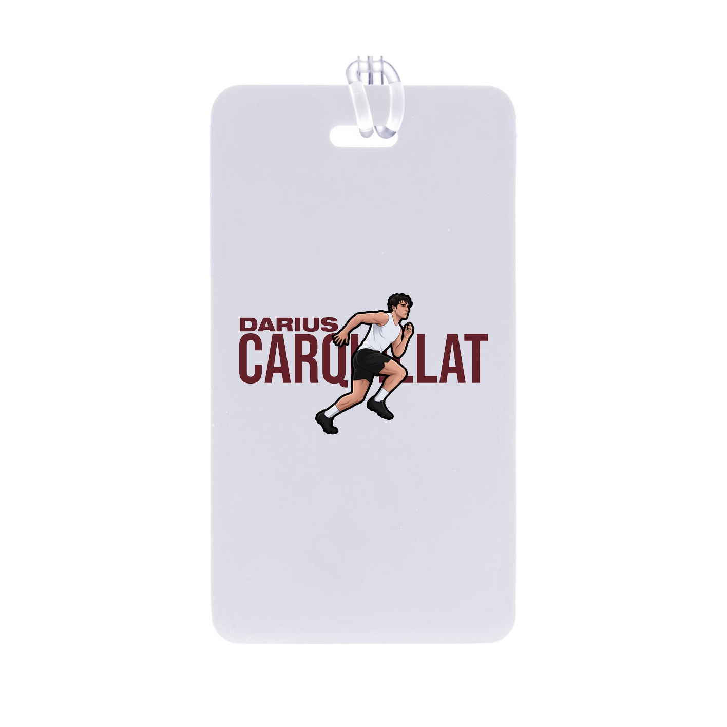 Bag Tag — Player Name in Classic