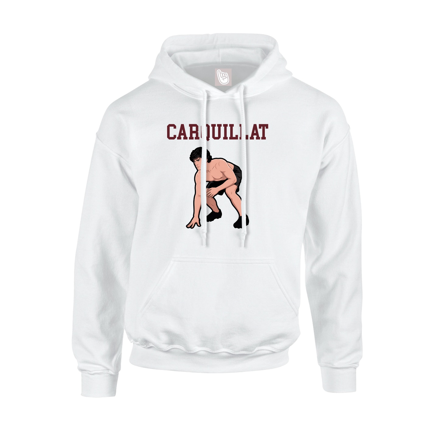 Youth Hoodie — Shirsey in White