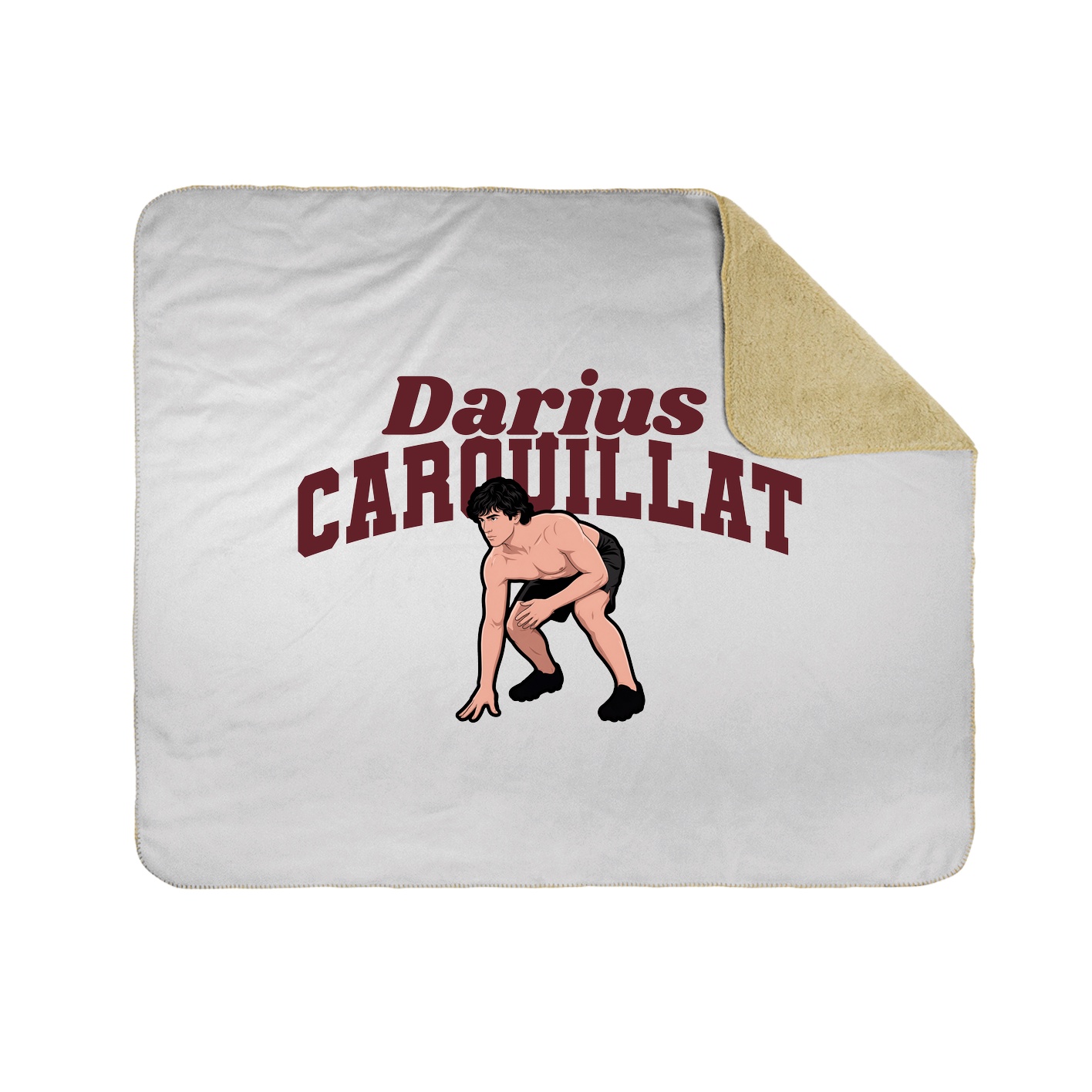 Throw Blanket — Signature Arch in White