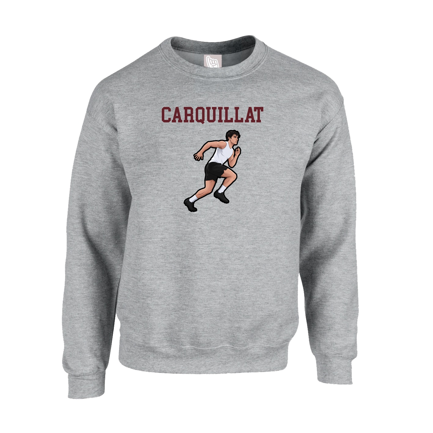 Fleece Crew — Shirsey in Grey