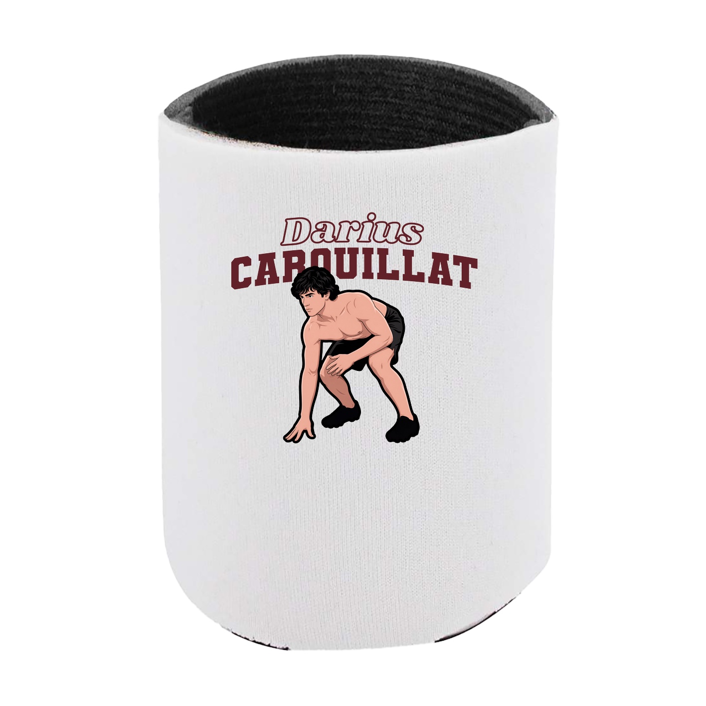 Can Holder — Name Arch in White