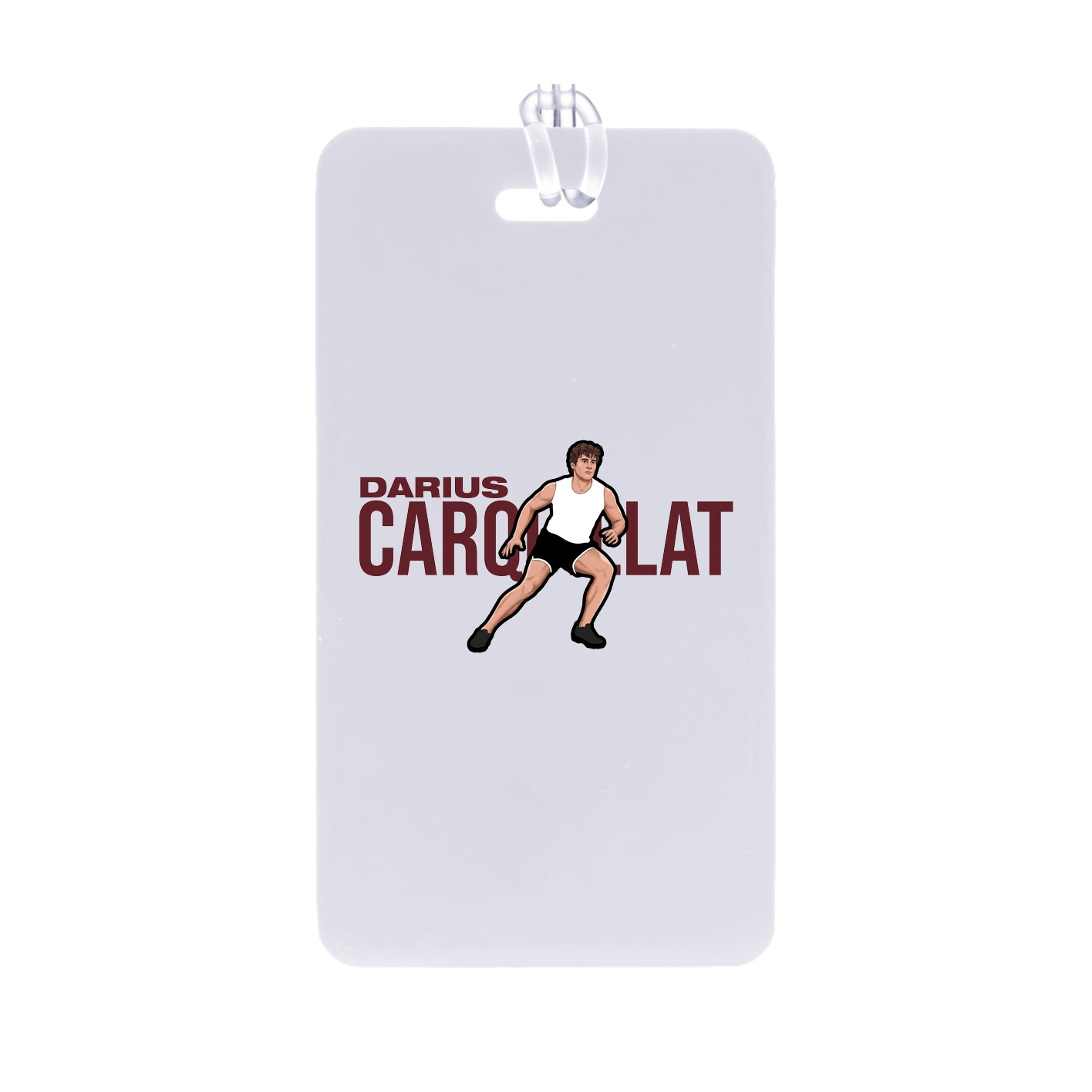 Bag Tag — Player Name in Classic