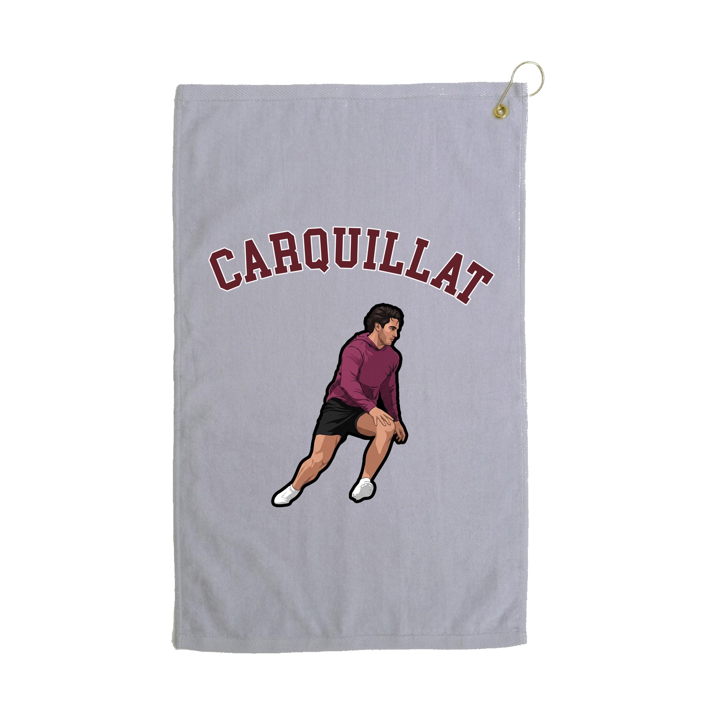 Golf Towel — Shirsey Arch in Grey