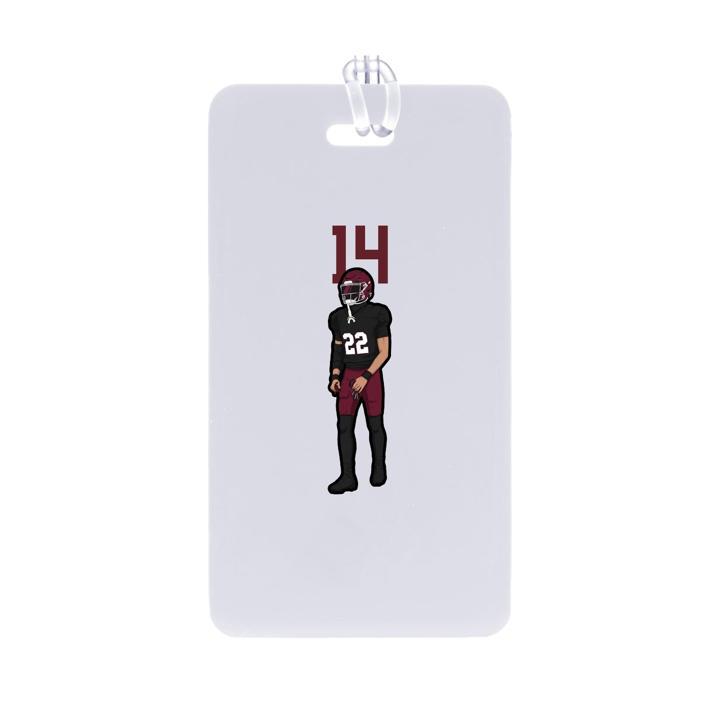 Bag Tag — Number Top in Classic
