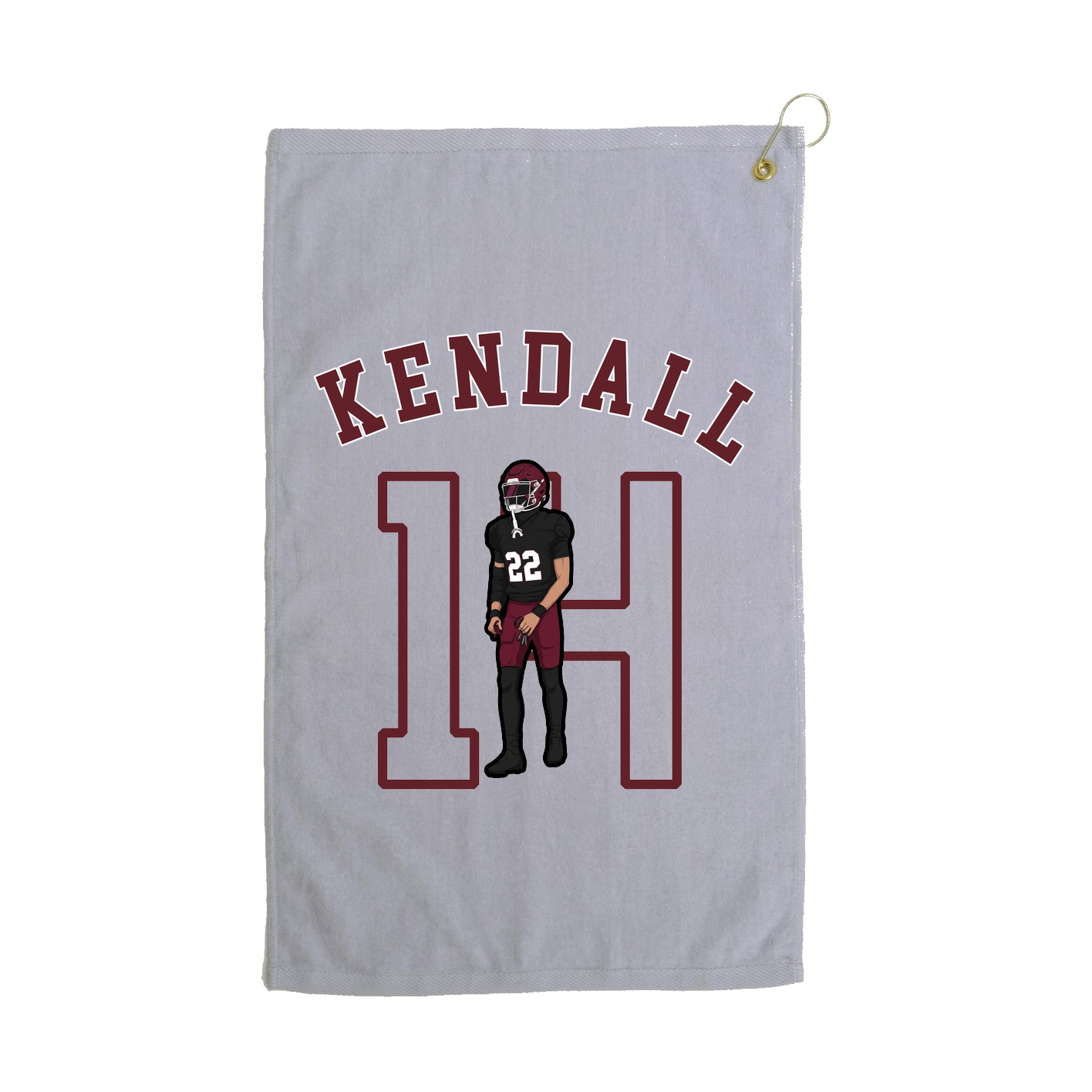 Golf Towel — Shirsey Arch in Grey