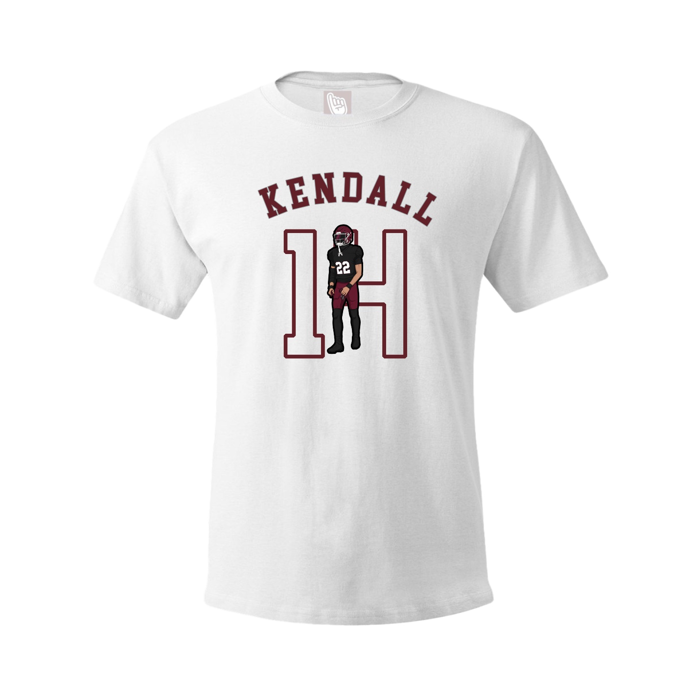 Youth Tee — Shirsey Arch in White