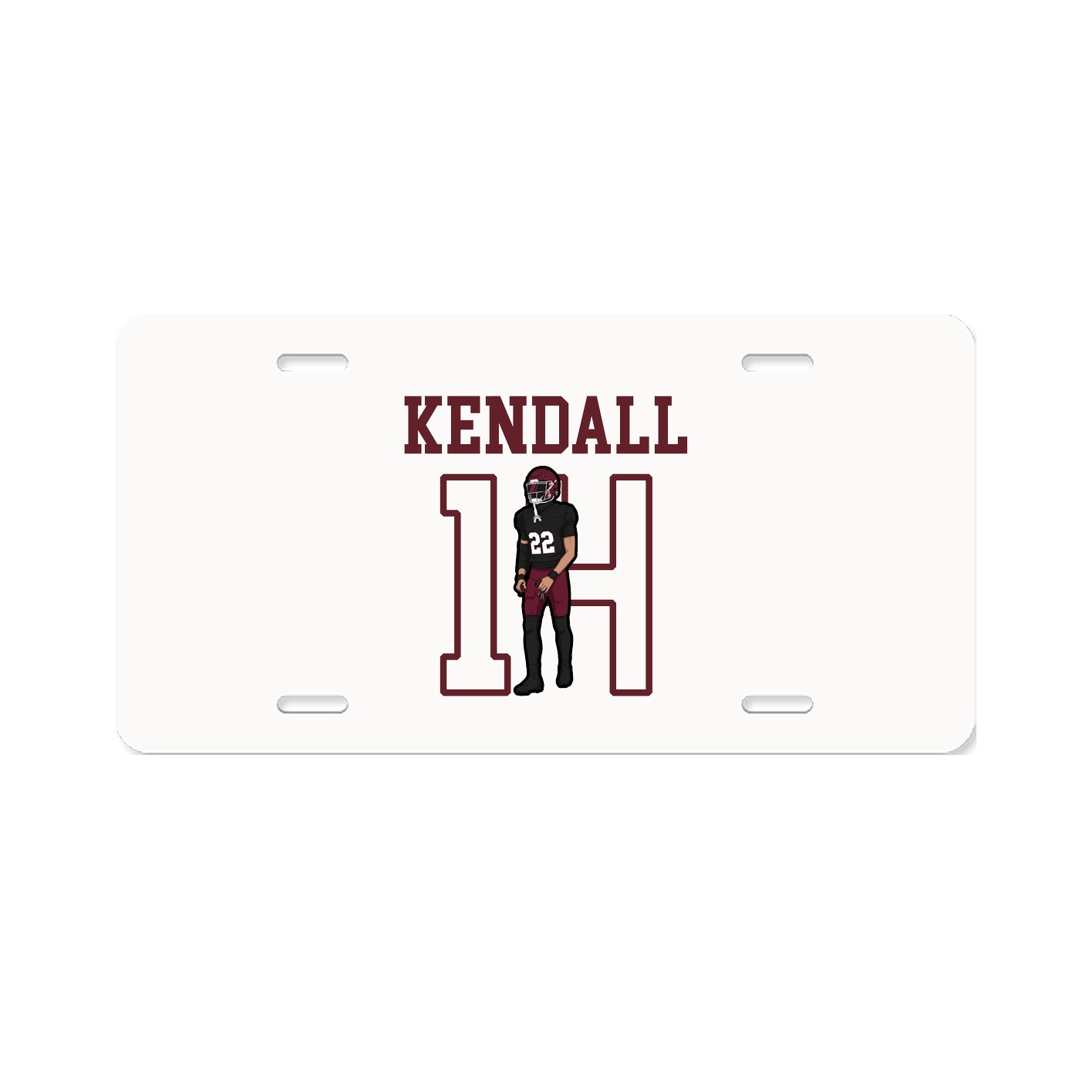 License Plate — Shirsey in Classic