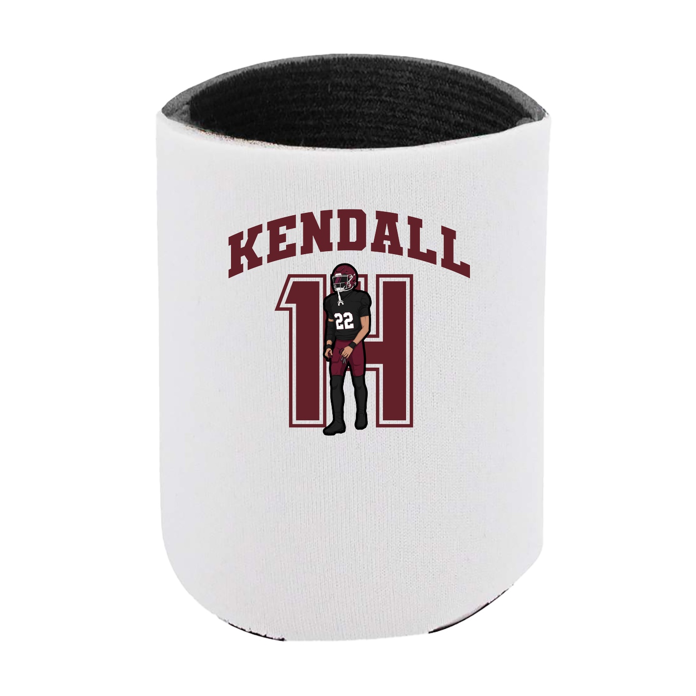 Can Holder — Number in White
