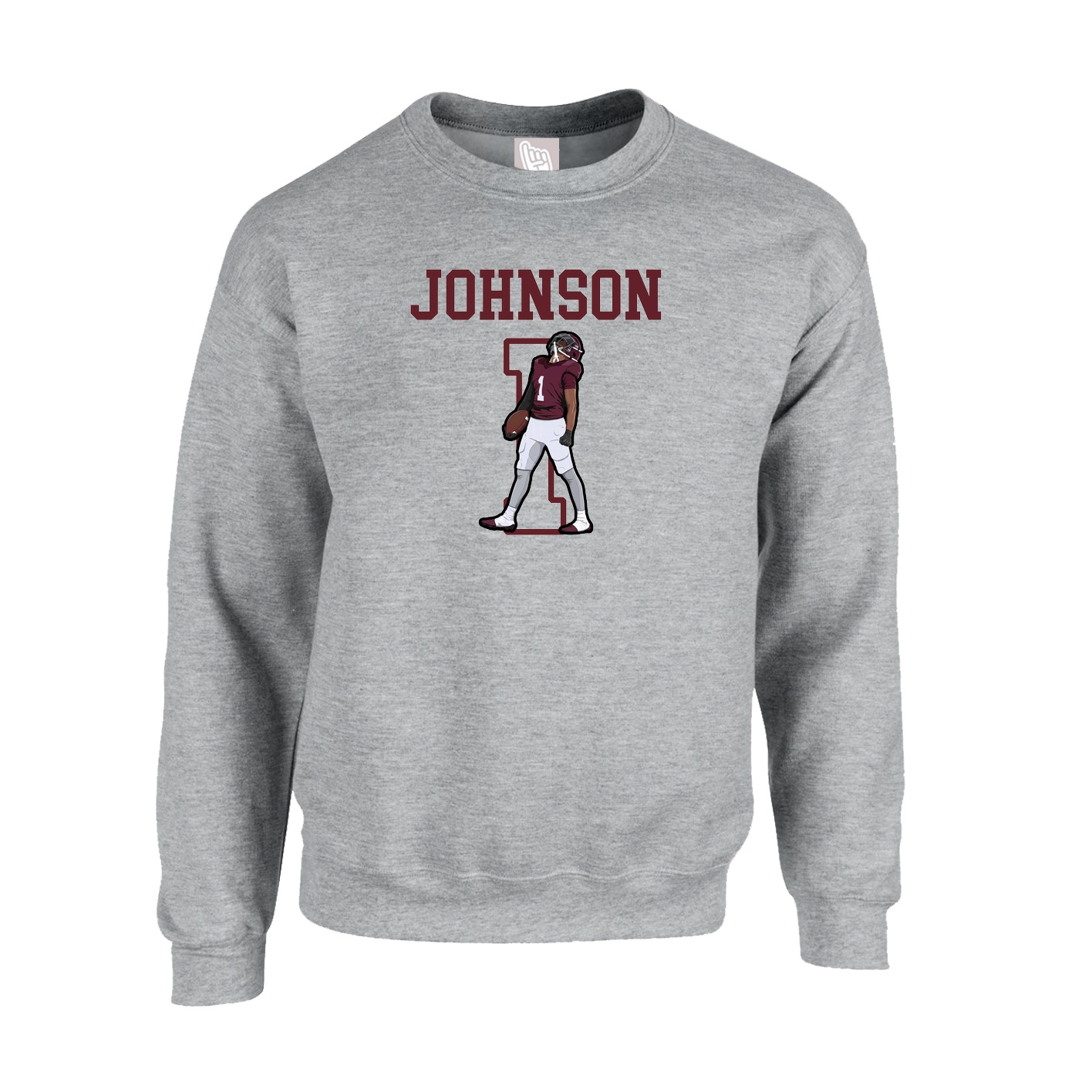 Fleece Crew — Shirsey in Grey