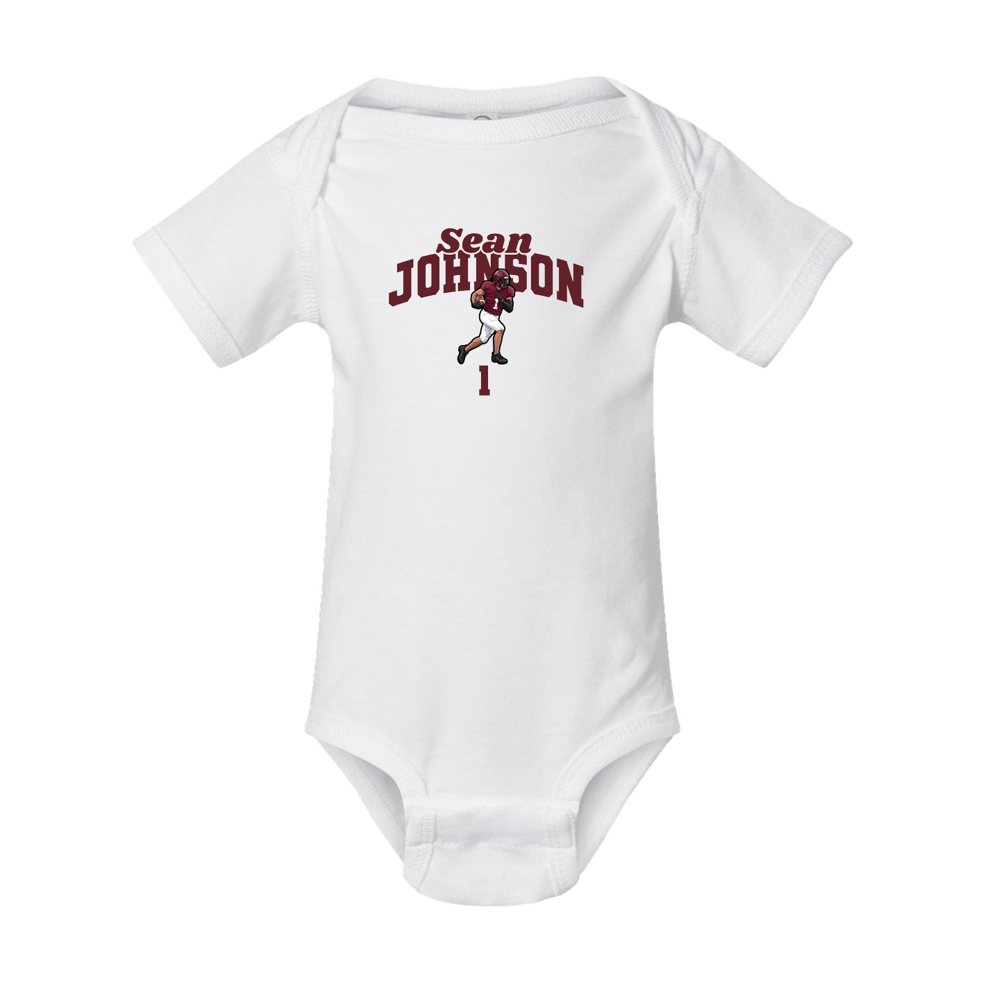 Baby Onesie — Signature Arch in White