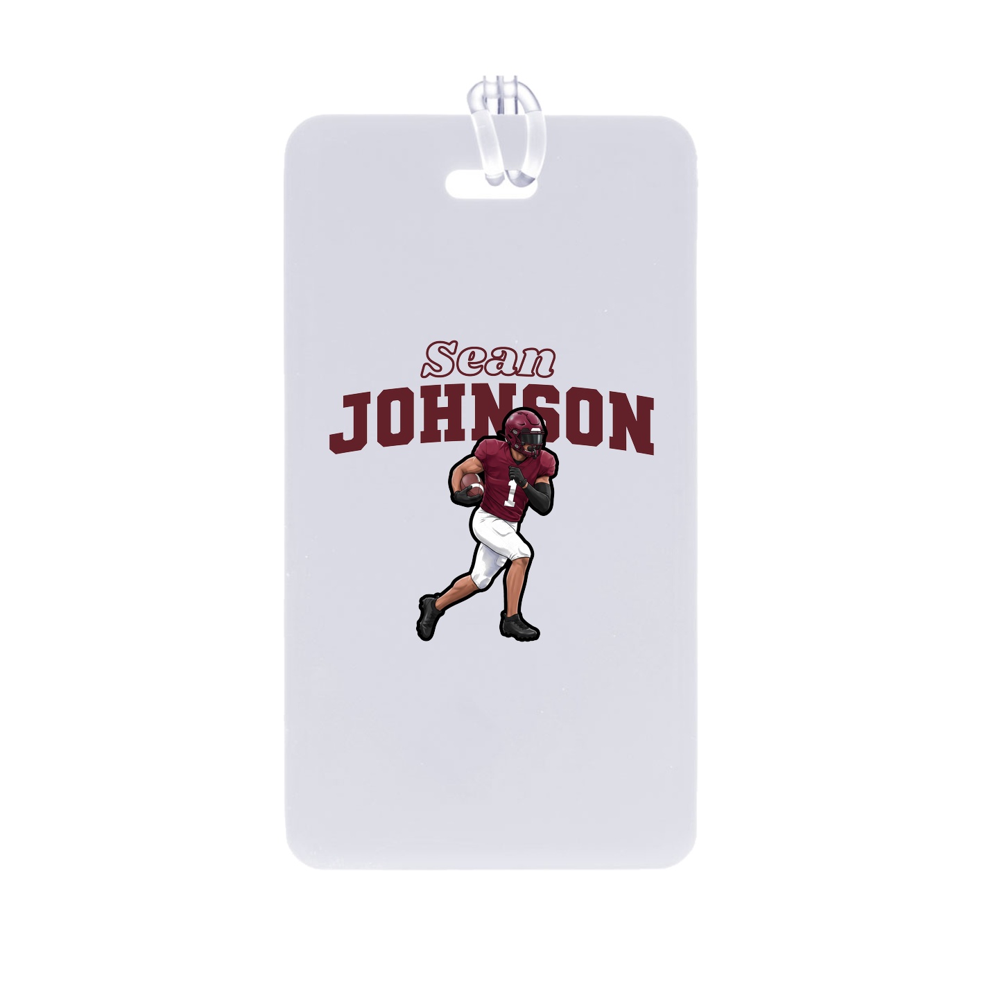 Bag Tag — Name Arch in Classic