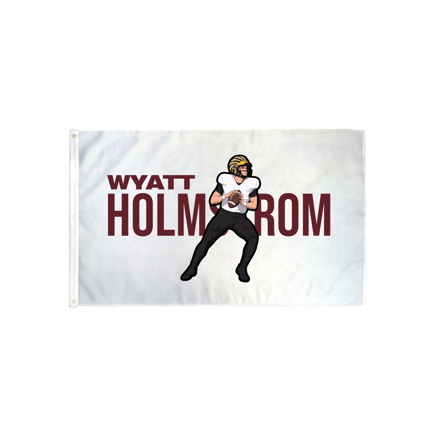 3x5 Flag — Player Name in Classic