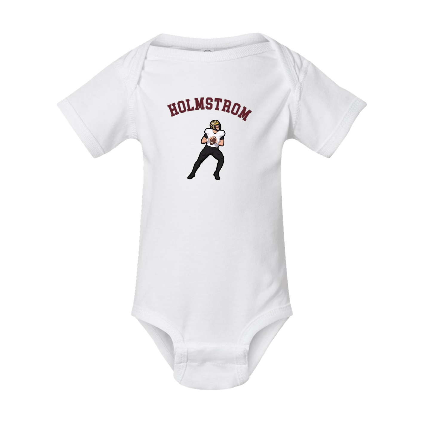 Baby Onesie — Shirsey Arch in White