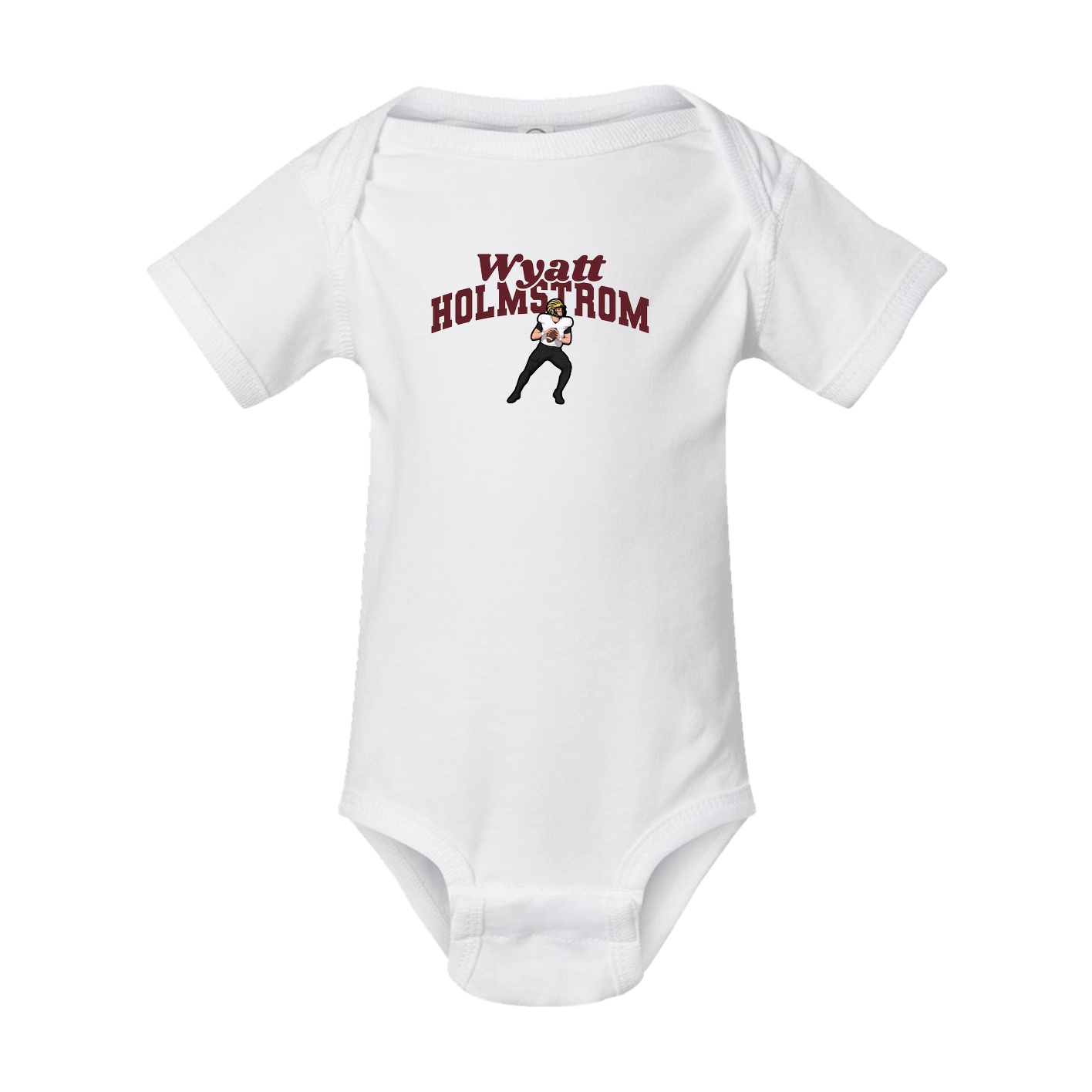 Baby Onesie — Signature Arch in White