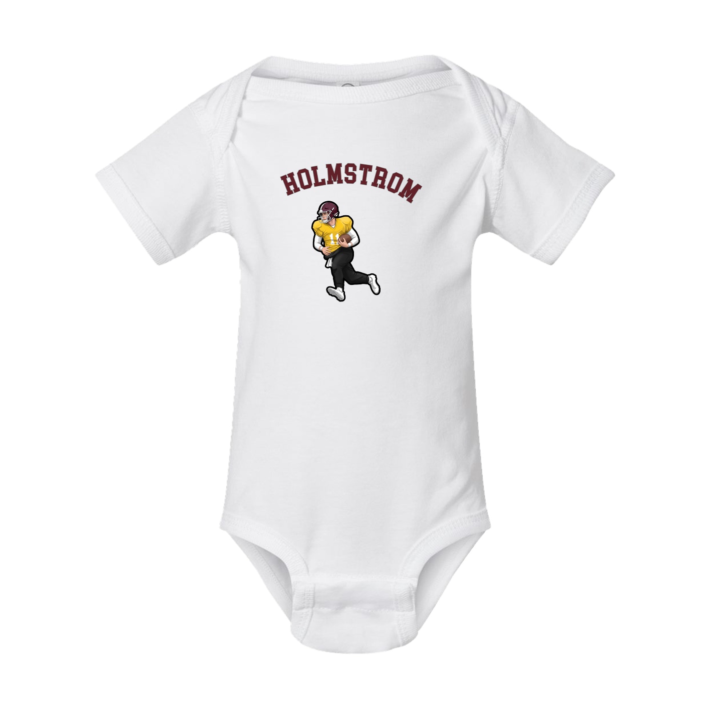 Baby Onesie — Shirsey Arch in White