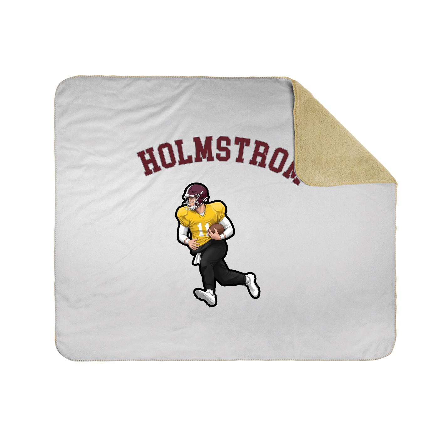 Throw Blanket — Shirsey Arch in White