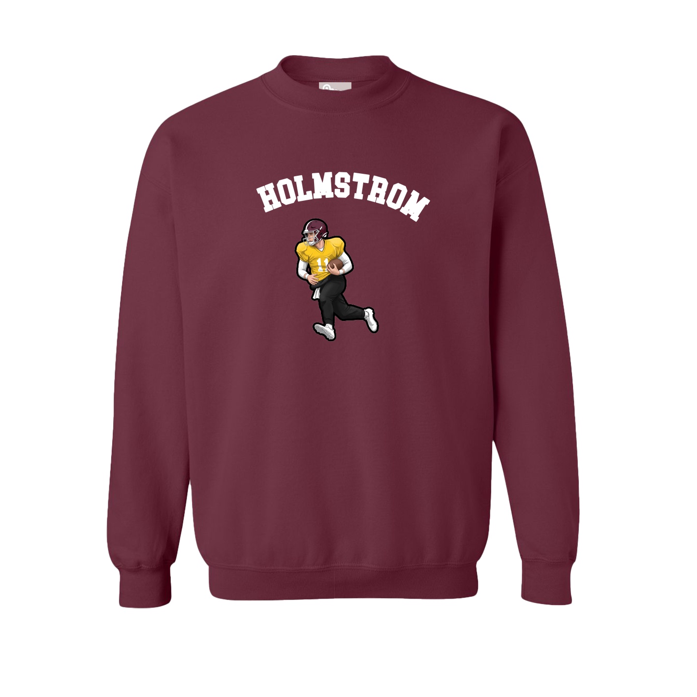 Fleece Crew — Shirsey Arch in Maroon