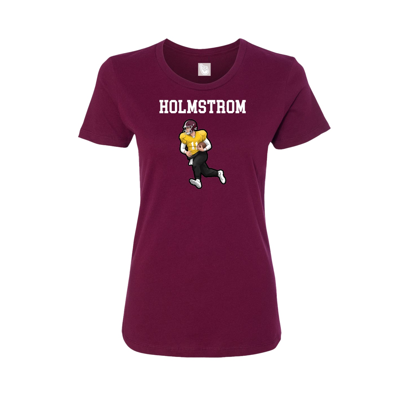 Womens Tee — Shirsey in Maroon