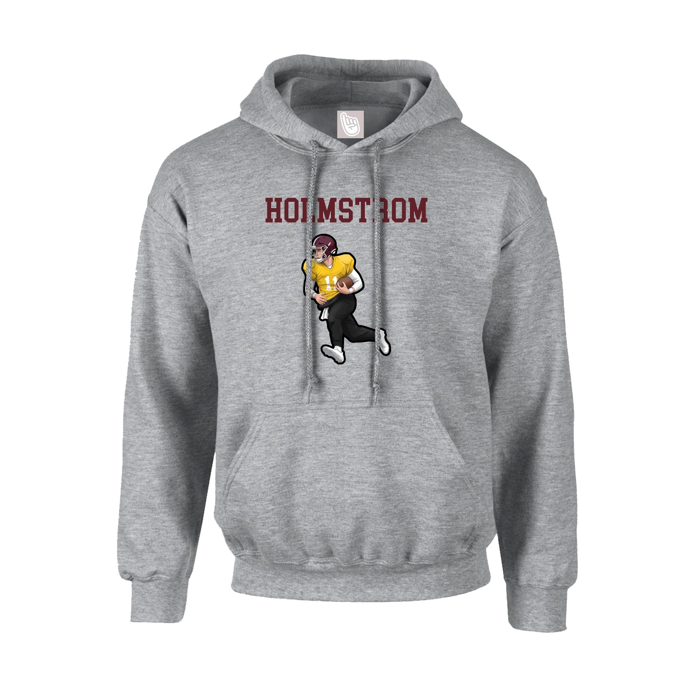 Hoodie — Shirsey in Grey
