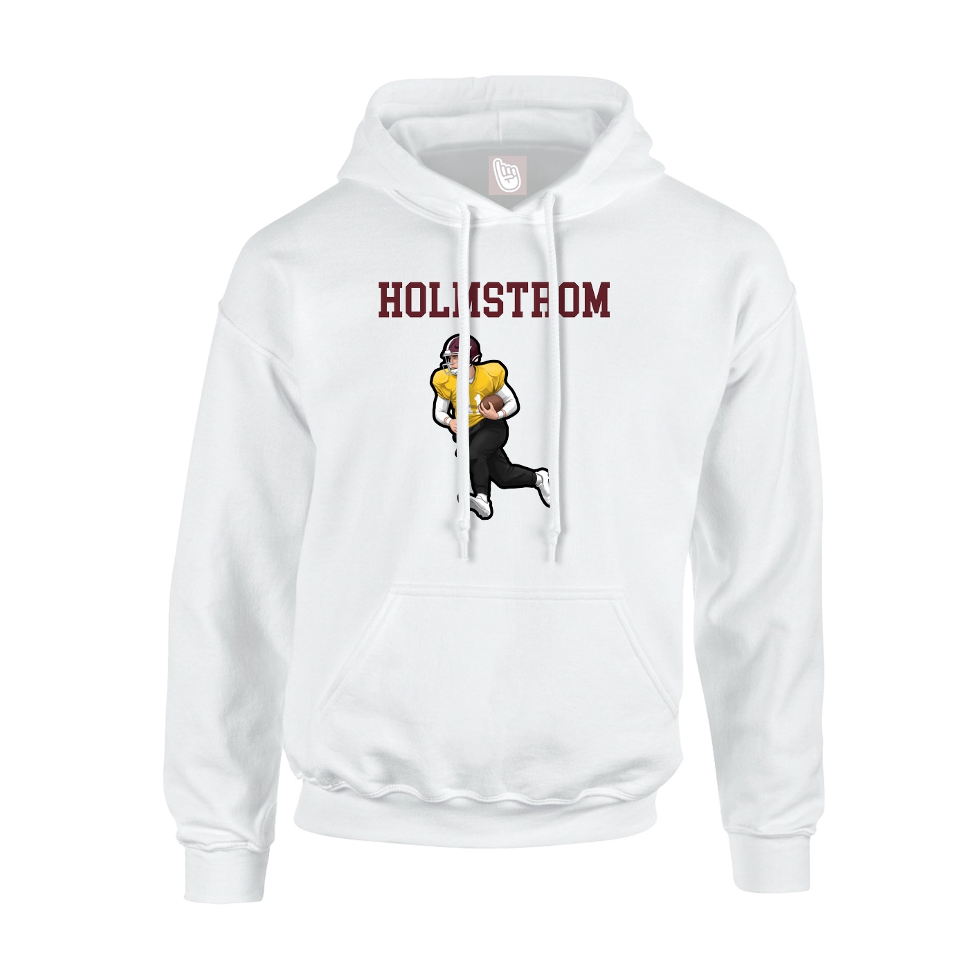 Youth Hoodie — Shirsey in White