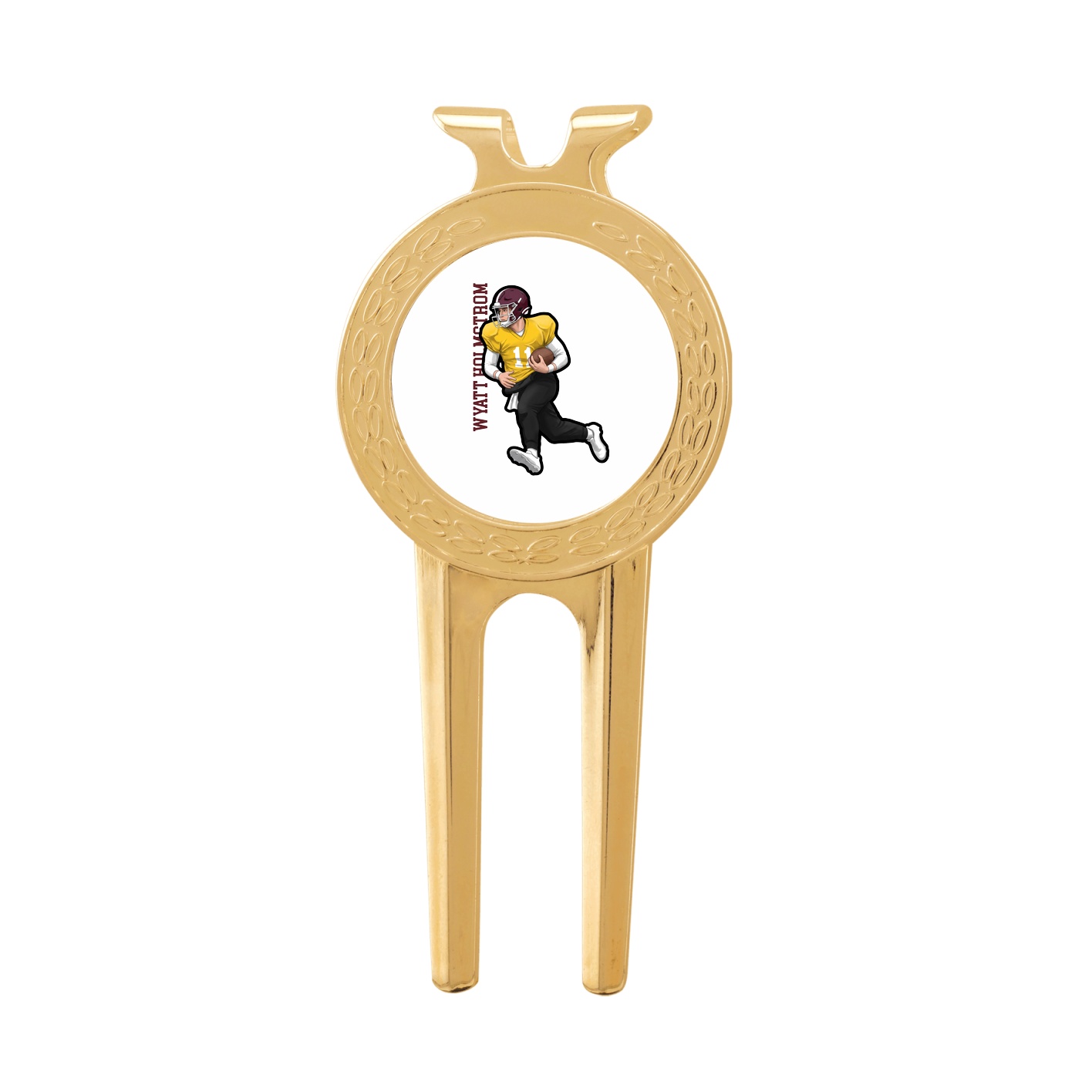 Divot Tool with Ball Marker — Name Vertical in Classic