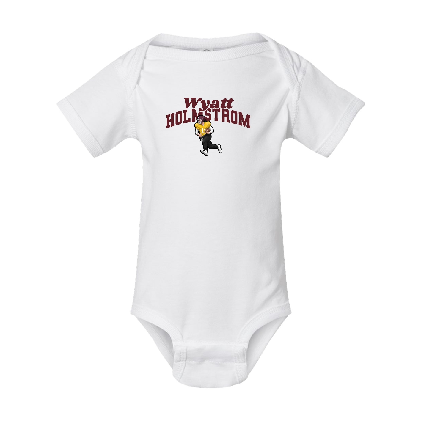 Baby Onesie — Signature Arch in White