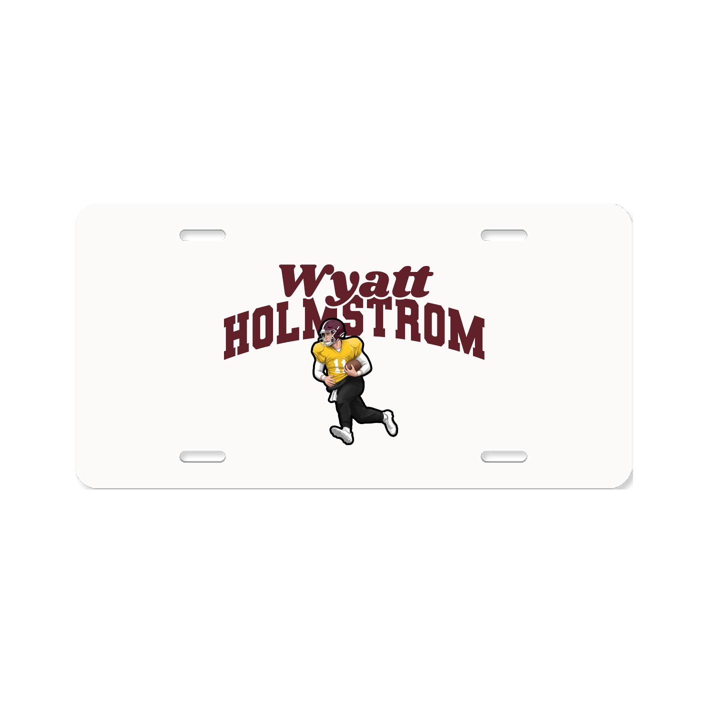 License Plate — Signature Arch in Classic