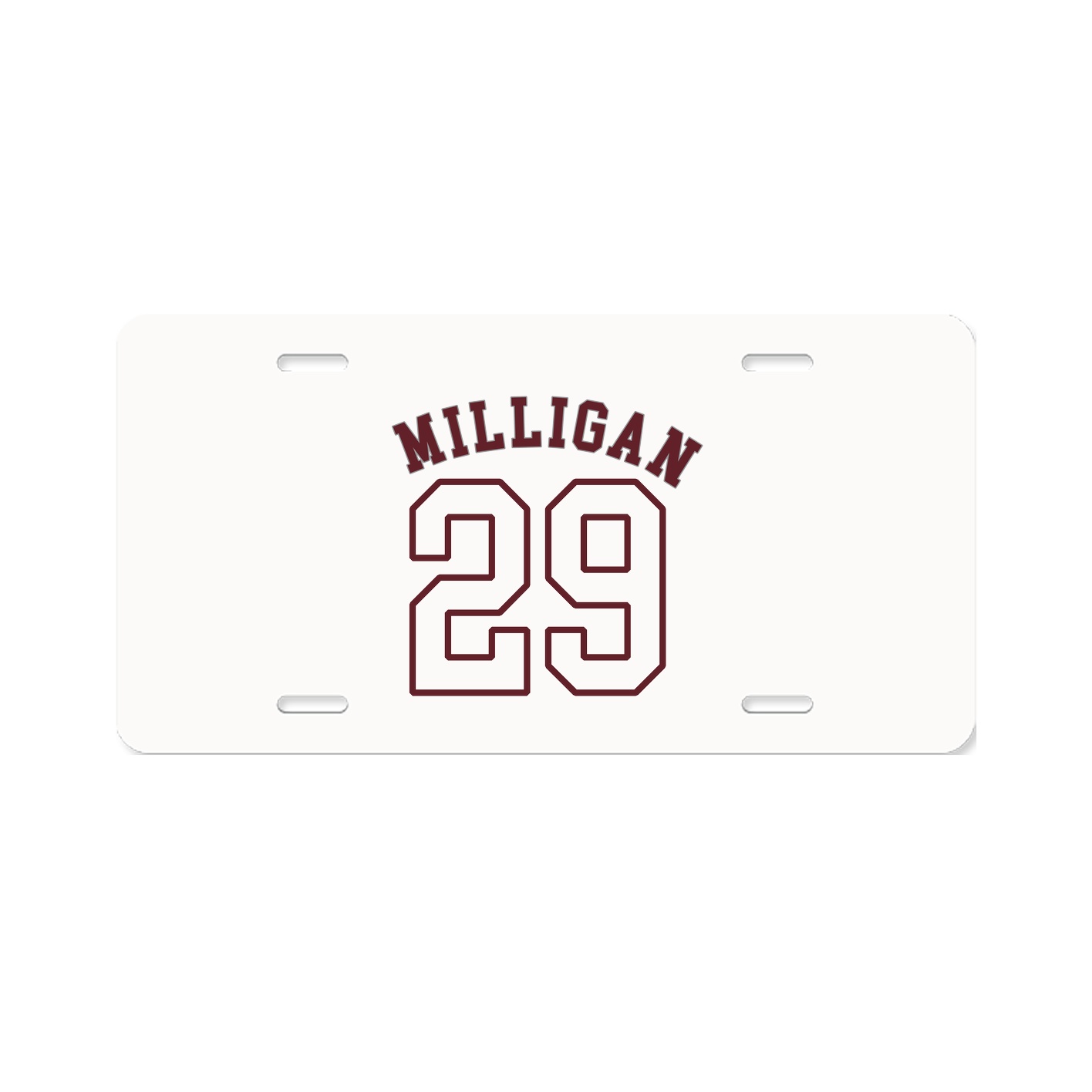 License Plate — Shirsey Arch in Classic