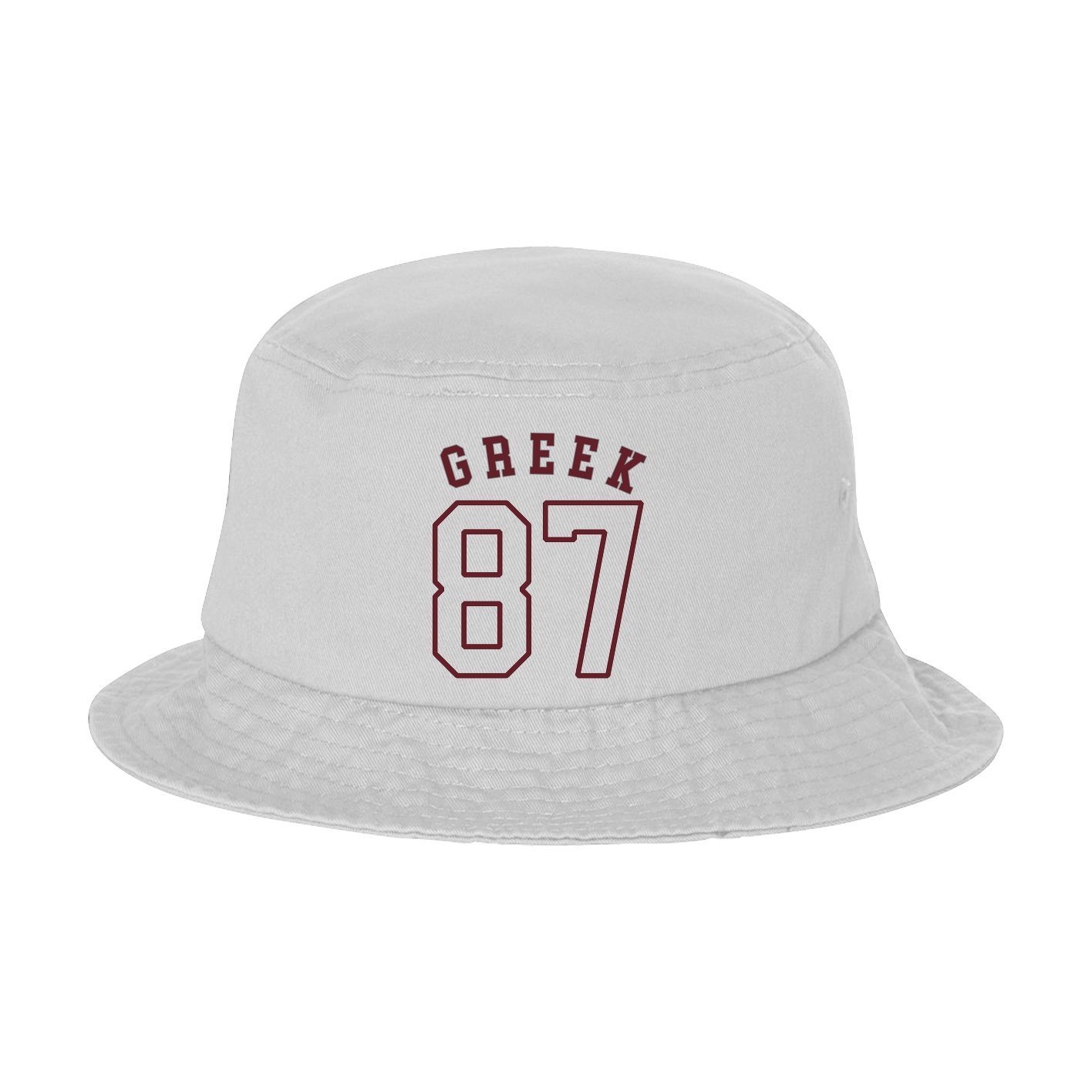 Bucket Cap — Shirsey Arch in White