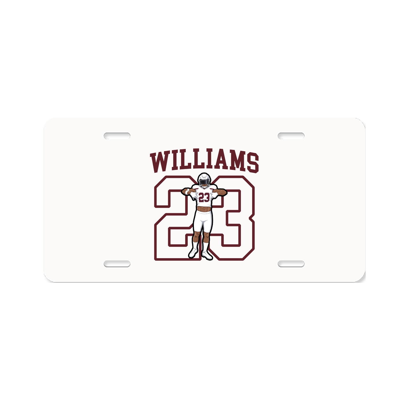 License Plate — Shirsey in Classic