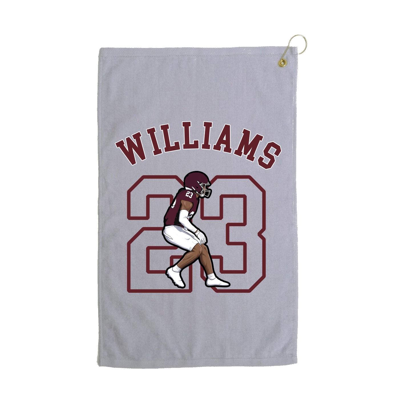 Golf Towel — Shirsey Arch in Grey