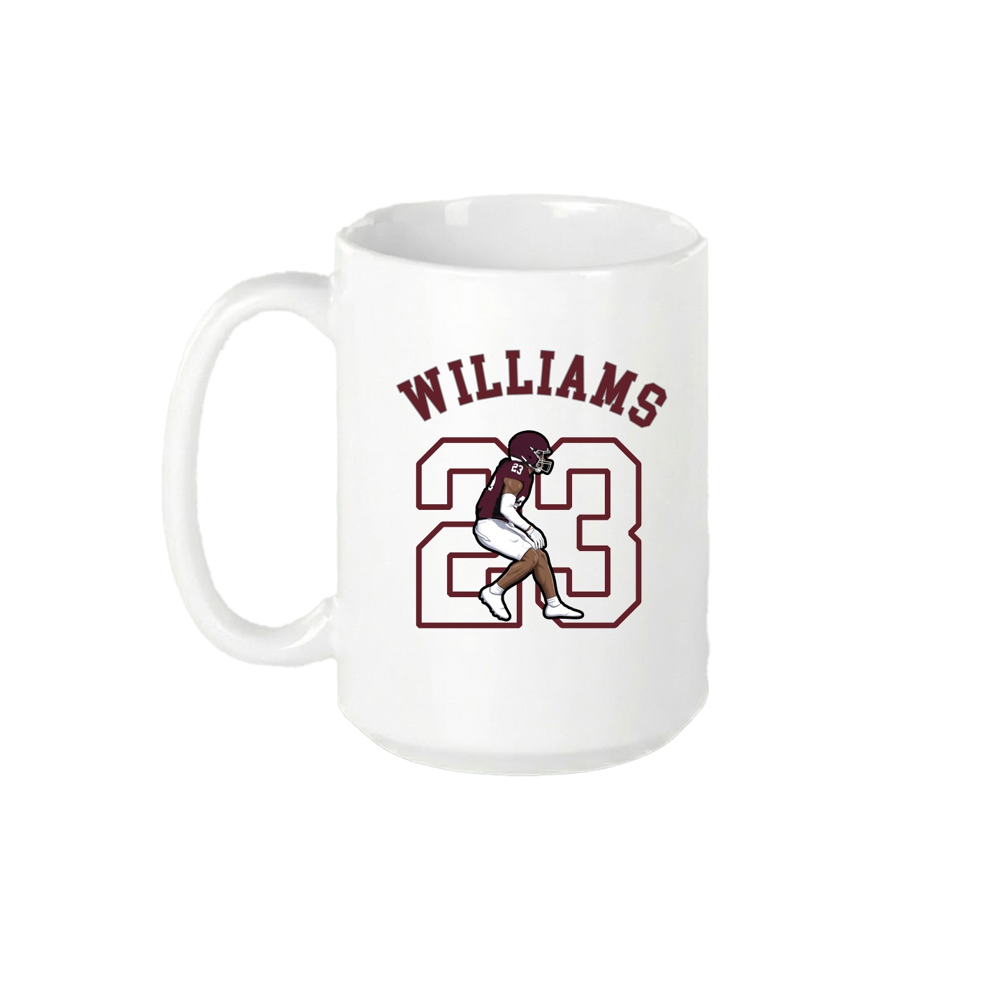 15oz Coffee Mug — Shirsey Arch in White