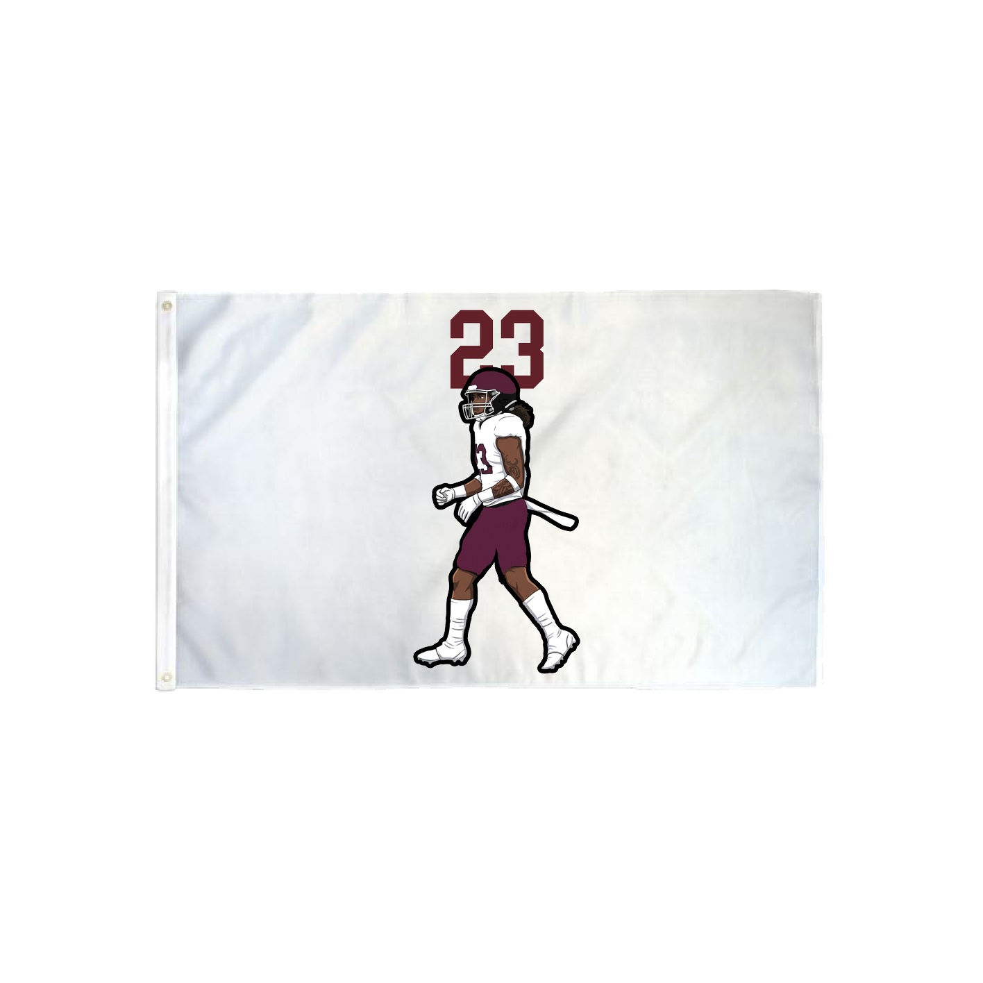 3x5 Flag — Number Top in Classic