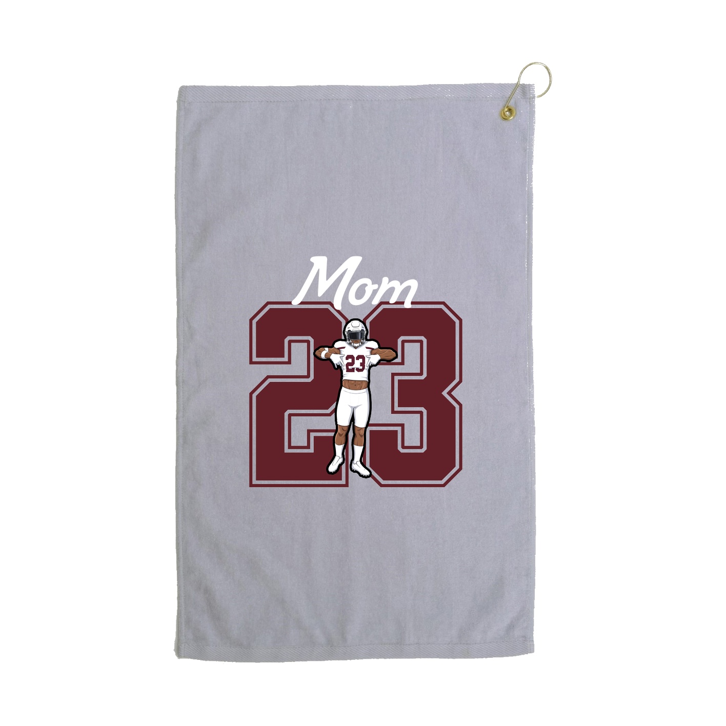 Golf Towel — Mothers Day Shirsey in Grey
