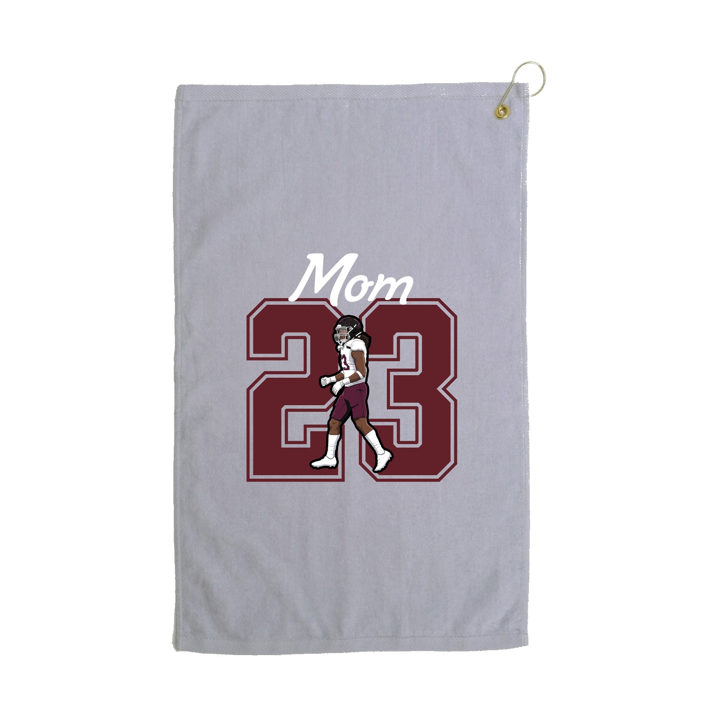 Golf Towel — Mothers Day Shirsey in Grey